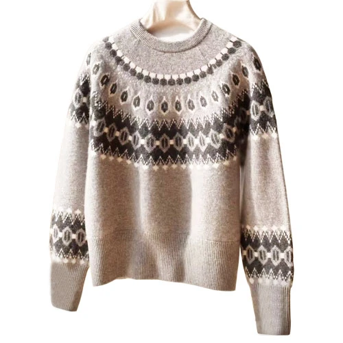 Sweater Desainer Fair Isle