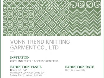 Vonn Trend Knitting Garment Akan Memamerkan Koleksi Terbarunya di Pameran Clo...