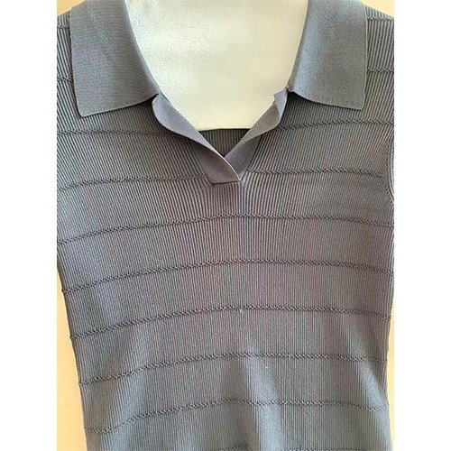 Polo Neck Merino Wool Sweater Womens factory