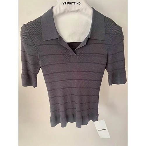 Polo Neck Merino Wool Sweater Womens high quality