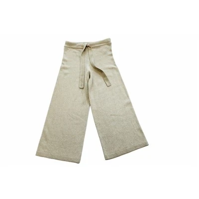 Celana Rajut Katun dengan Saku