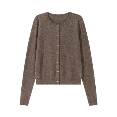 Jaket Wanita Desainer V-neck Lengan Panjang Warna-warni