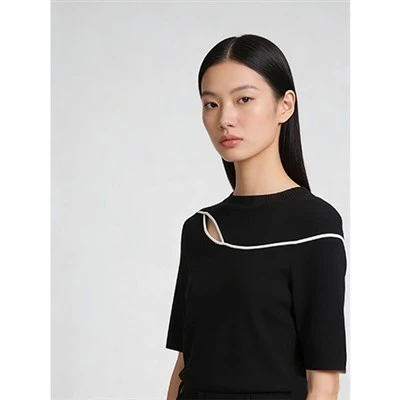 Sweater Pria Wol Merino