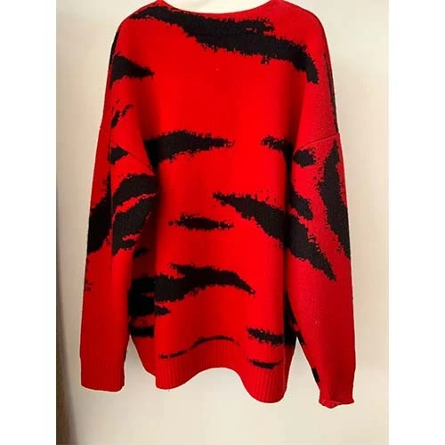 Wool Red Sweater high quality